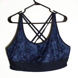 Blue Sports Bra / Size XL
